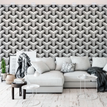 Photos murales avec effet optique
