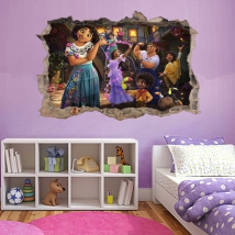 Vinyles décoratifs disney charme 3d