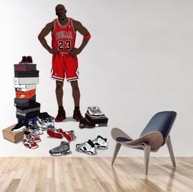 Vinyle et autocollants michael jordan