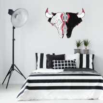 Vinyle et autocollants michael jordan chicago bulls