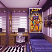 Papier peint ou poster kobe bryant