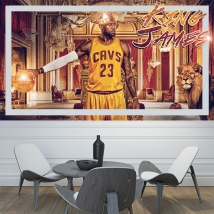 Papier peint ou poster lebron james