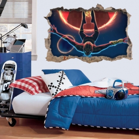Vinyles décoratifs 3d spider-man no way home