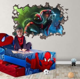 Vinyles et autocollants 3d spider-man no way home