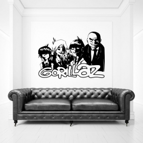 Vinyle et autocollants gorillaz