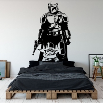 Vinyle décoratif star wars the mandalorian