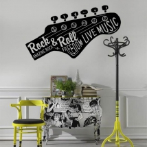 Vinyle et autocollants musique rock and roll