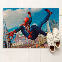 🥇 Tapis imprimé araignée spider-man 🥇