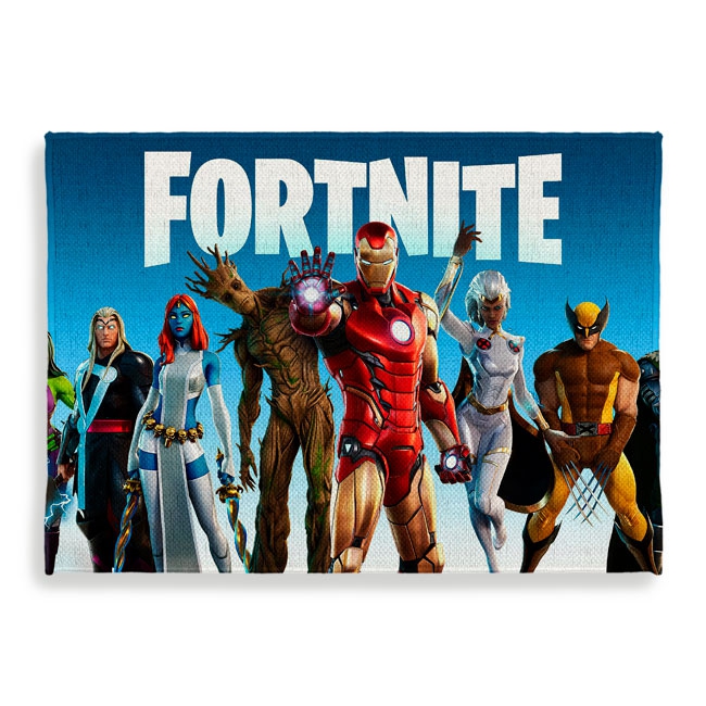 Murales les vengeurs jeu vidéo fortnite