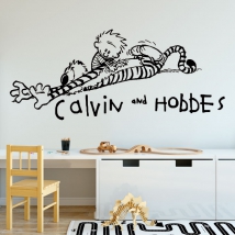 Vinyle et autocollants calvin et hobbes