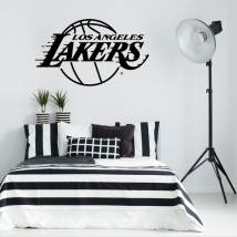 Vinyles et autocollants basketball los angeles lakers