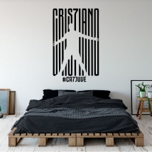Vinyles et autocollants football cristiano ronaldo
