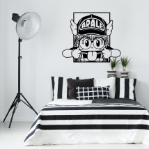 Vinyle décoratif et autocollants arale norimaki