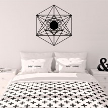 Vinyles et autocollants design géométrique