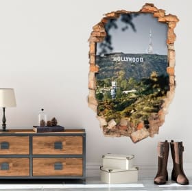 Vinyles 3d le signe d'hollywood