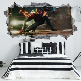 Vinyle 3d marvel spider-man miles morales