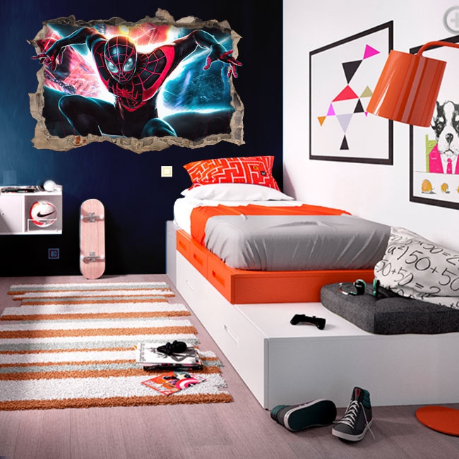 Lot De 50 Autocollants Vinyle Spider-Man - Imperméables, Décoratifs - Pour Casque, Valise, Téléphone