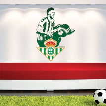 Vinyle décoratif footballeur joaquín real betis football