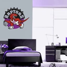 Vinyle et autocollants basket nba bouclier toronto raptors