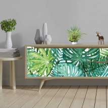 Vinyles feuilles pour décorer les commodes