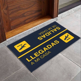 Tapis ou paillasson pancarte aéroport