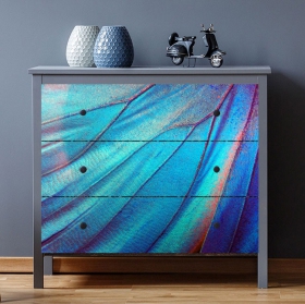Vinyles pour meubles ou armoires design abstrait