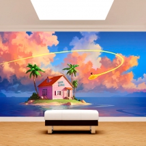 Papier peint ou papier peint kame house goku