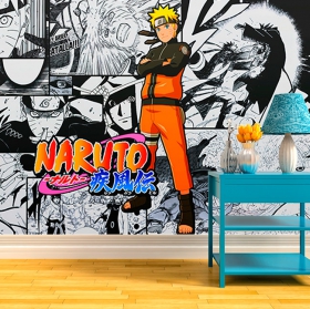 Papier peint ou papier peint naruto