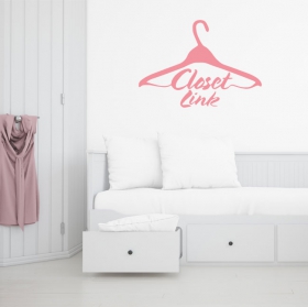 Lien de placard en vinyle décoratif