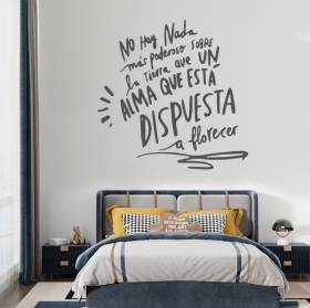 🥇 Stickers muraux décoratifs avec des citations motivantes pour rêver en  grand 🥇