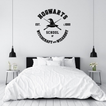 Harry Potter 3D Trou Affiche Murale Poudlard École Stickers Muraux