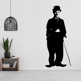 Vinyles décoratifs charlie chaplin