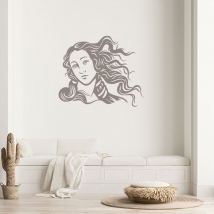 Vinyles décoratifs visage de vénus sandro botticelli
