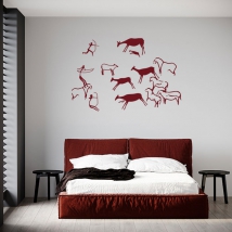 Vinyles décoratifs peinture rupestre