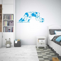Vinyles décoratifs de mêlée de rugby