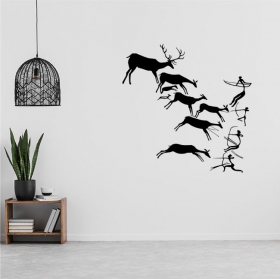 Autocollants en vinyle de chasseur de cerfs