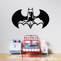 Symbole et visage de batman en vinyle adhésif