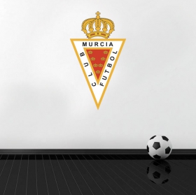 Vinyle et autocollants écusson de football real murcie