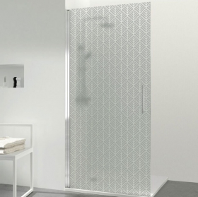 Vinyle adhésif pour écrans de salle de bain