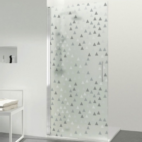 Vinyle pour les écrans triangles colorés