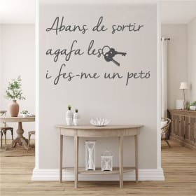 Vinyle adh&eacute;sif phrases abans de sortir